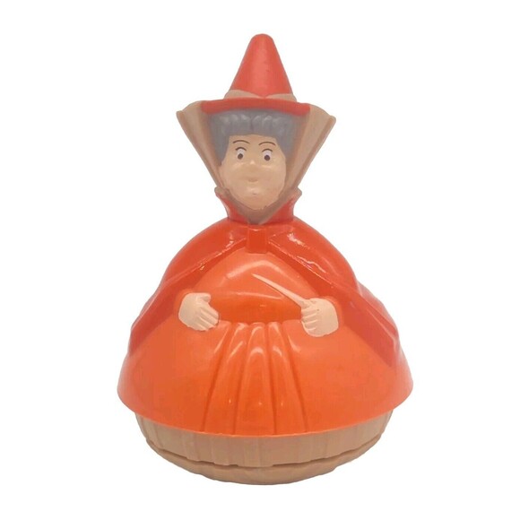 Disney Other - Vintage 1996 McDonalds Happy Meal Disney Sleeping Beauty Punch Toy Fairy Flora